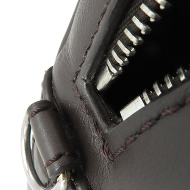 フェンディ FENDI ズッカ キャム ショルダーバッグ 7M0286 ブラウン レザー PVC ショルダーバッグ シルバー金具 茶 斜め掛け クロスボディ