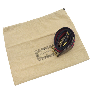 グッチ GUCCI オフィディア スモール クロスボディバッグ ‎752591 ベージュ×エボニー GGスプリームキャンバス レザー ショルダーバッグ ゴールド金具 茶 緑 赤 シェリーライン