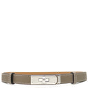 エルメス HERMES ケリー 18 エトゥープ ヴォーエプソン GP ベルト シルバー金具 新品 未使用 グレージュ ターンロック金具 スライド調節