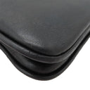 グッチ GUCCI GGマーモント アリー 550130 ブラック レザー ショルダーバッグ ゴールド金具 黒 トートバッグ 肩掛け