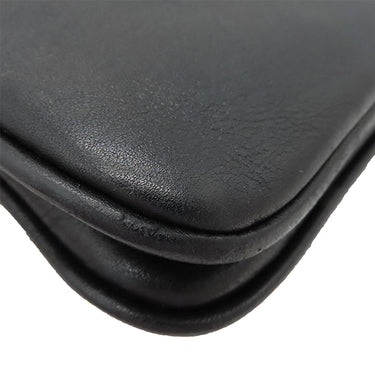 グッチ GUCCI GGマーモント アリー 550130 ブラック レザー ショルダーバッグ ゴールド金具 黒 トートバッグ 肩掛け