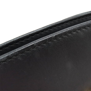 グッチ GUCCI GGマーモント アリー 550130 ブラック レザー ショルダーバッグ ゴールド金具 黒 トートバッグ 肩掛け