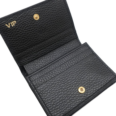 グッチ GUCCI ダブルG バイカラー カードケース ウォレット 658610 ベージュ×ブラック レザー GGスプリームキャンバス 二つ折り財布 ゴールド金具 黒 文字刻印あり