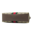 グッチ GUCCI オフィディア スモール ショルダーバッグ 499621 ベージュ×エボニー GGスプリームキャンバス レザー ショルダーバッグ ゴールド金具 茶 緑 赤 シェリーライン GG