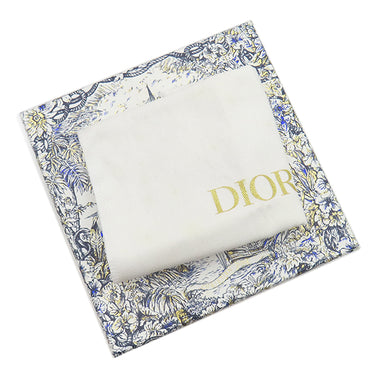 クリスチャン・ディオール Christian Dior レディディオール ロータス ウォレット S0181OVRB_M323 チェリーレッド カーフ 三つ折り財布 ゴールド金具 赤 チャーム付き