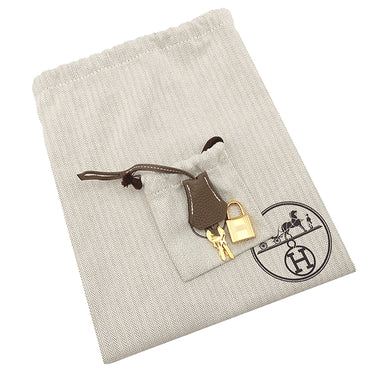 エルメス HERMES バーキン25 エトゥープ トゴ ハンドバッグ ゴールド金具 グレージュ