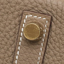 エルメス HERMES バーキン25 エトゥープ トゴ ハンドバッグ ゴールド金具 グレージュ