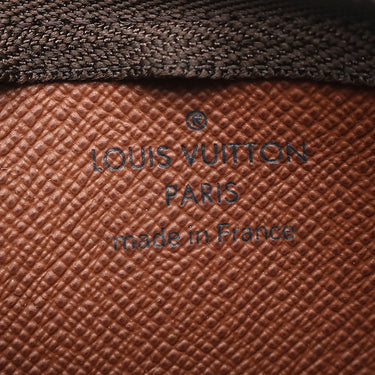 ルイヴィトン LOUIS VUITTON ポシェット クレ M62650 モノグラム モノグラムキャンバス コインケース ゴールド金具 茶 キーチェーン付き