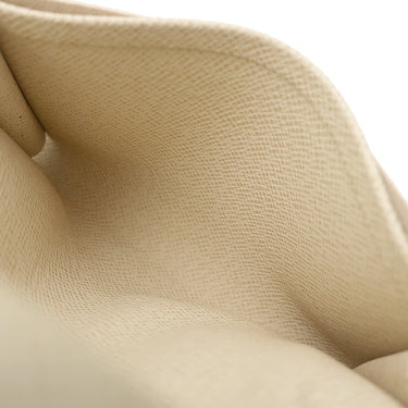 ルイヴィトン LOUIS VUITTON アンヴェロップ カルト ドゥ ヴィジット N61746 ダミエアズール ダミエアズールキャンバス カードケース 白 グレー カード入れ 名刺入れ