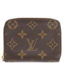 ルイヴィトン LOUIS VUITTON ジッピー コイン パース M60067 モノグラム モノグラムキャンバス コインケース ゴールド金具 茶 小銭入れ コンパクト財布