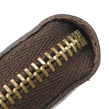 ルイヴィトン LOUIS VUITTON ジッピー コイン パース M60067 モノグラム モノグラムキャンバス コインケース ゴールド金具 茶 小銭入れ コンパクト財布