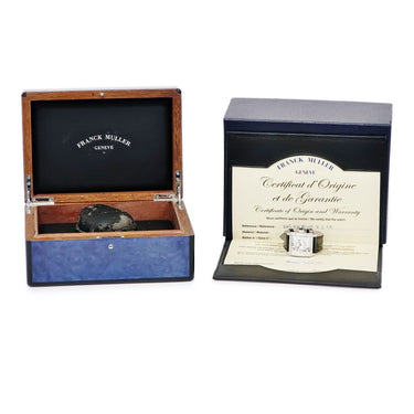 腕時計 フランクミュラー FRANCK MULLER マスタースクエア 6002M QZ REL R D 1R クオーツ メンズ レディース 純正ダイヤ スクエア シルバー