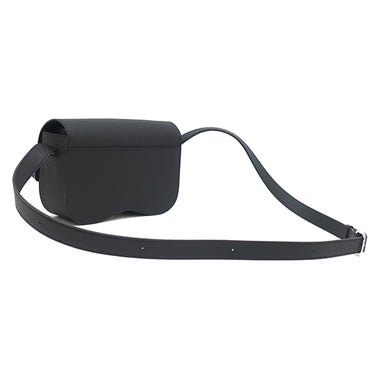 エルメス HERMES デッラ カヴァッレリア エラン ブラック ヴォーエプソン ショルダーバッグ シルバー金具 黒