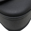 エルメス HERMES デッラ カヴァッレリア エラン ブラック ヴォーエプソン ショルダーバッグ シルバー金具 黒