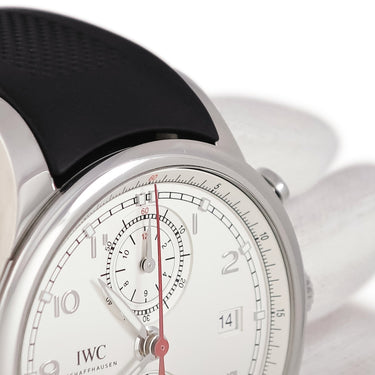 腕時計 IWC IWC ポルトギーゼ ヨットクラブ クロノグラフ IW390502 自動巻き メンズ デイト スモールセコンド シルバー