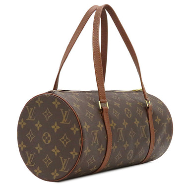 ルイヴィトン LOUIS VUITTON パピヨン 30 M51365 モノグラム モノグラムキャンバス ハンドバッグ ゴールド金具 茶 旧型 ボストン