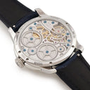 腕時計 チャペック CZAPEK ケ・デ・ベルク エテルニテ No.19S CZQDB19S 手巻き メンズ 新品同様 スモールセコンド 青針 限定