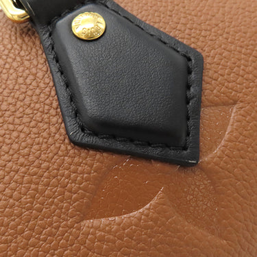 ルイヴィトン LOUIS VUITTON スピーディ バンドリエール 25 M45840 キャメル モノグラムアンプラント 2WAYバッグ ゴールド金具 茶 レオパード ハンドバッグ ショルダー