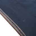 ベルルッティ BERLUTI ラッキーデー スクリット カリグラフィ ブラウン×ブルー レザー ナイロン ショルダーバッグ シルバー金具 茶 青 メッセンジャー 斜め掛け