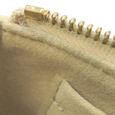 ルイヴィトン LOUIS VUITTON ポシェット ミラMM N63090 ダミエアズール ダミエアズールキャンバス アクセサリーポーチ ゴールド金具 白 グレー ワードローブトランク