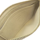 ルイヴィトン LOUIS VUITTON ポシェット ミラMM N63090 ダミエアズール ダミエアズールキャンバス アクセサリーポーチ ゴールド金具 白 グレー ワードローブトランク