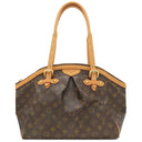 ルイヴィトン LOUIS VUITTON ティヴォリGM M40144 モノグラム モノグラムキャンバス ハンドバッグ ゴールド金具 茶 ショルダー 肩掛け