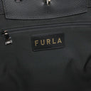フルラ FURLA メラヴィリア WB00510 BX0635 ブラック×ベージュ キャンバス レザー トートバッグ ゴールド金具 ストライプ 黒 新品 未使用
