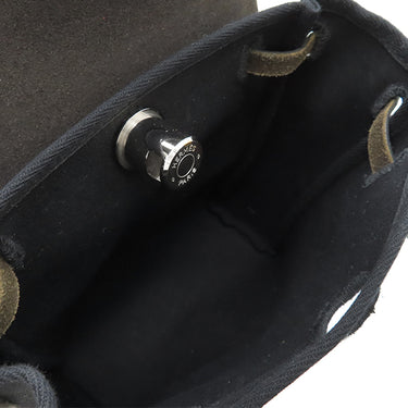 エルメス HERMES エールバッグ TPM ブラック レザー トワルオフィシエ ショルダーバッグ シルバー金具 黒 替えバッグ・ストッパー欠品