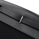 エルメス HERMES エールバッグ TPM ブラック レザー トワルオフィシエ ショルダーバッグ シルバー金具 黒 替えバッグ・ストッパー欠品