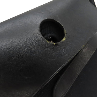 エルメス HERMES エールバッグ TPM ブラック レザー トワルオフィシエ ショルダーバッグ シルバー金具 黒 替えバッグ・ストッパー欠品