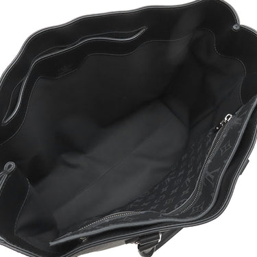 ルイヴィトン LOUIS VUITTON グラン サック M44733 モノグラムエクリプス モノグラムキャンバス モノグラムエクリプスキャンバス トートバッグ シルバー金具 黒 イニシャル刻印あり