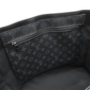 ルイヴィトン LOUIS VUITTON グラン サック M44733 モノグラムエクリプス モノグラムキャンバス モノグラムエクリプスキャンバス トートバッグ シルバー金具 黒 イニシャル刻印あり