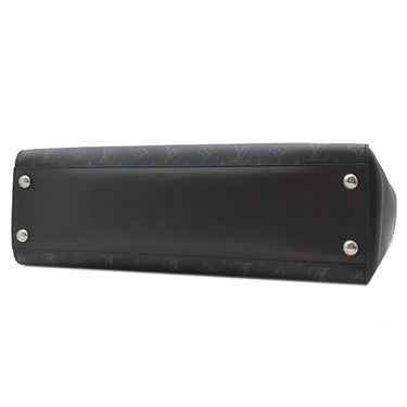 ルイヴィトン LOUIS VUITTON グラン サック M44733 モノグラムエクリプス モノグラムキャンバス モノグラムエクリプスキャンバス トートバッグ シルバー金具 黒 イニシャル刻印あり