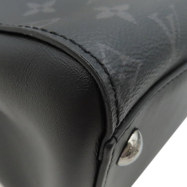 ルイヴィトン LOUIS VUITTON グラン サック M44733 モノグラムエクリプス モノグラムキャンバス モノグラムエクリプスキャンバス トートバッグ シルバー金具 黒 イニシャル刻印あり