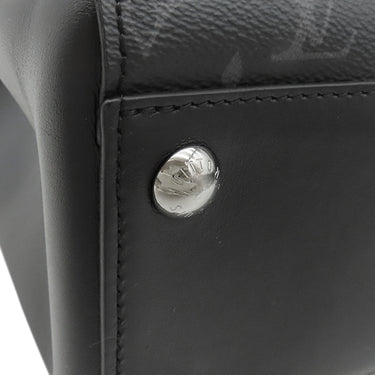 ルイヴィトン LOUIS VUITTON グラン サック M44733 モノグラムエクリプス モノグラムキャンバス モノグラムエクリプスキャンバス トートバッグ シルバー金具 黒 イニシャル刻印あり