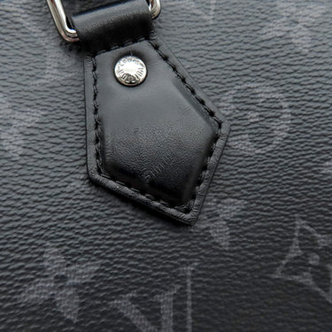 ルイヴィトン LOUIS VUITTON グラン サック M44733 モノグラムエクリプス モノグラムキャンバス モノグラムエクリプスキャンバス トートバッグ シルバー金具 黒 イニシャル刻印あり