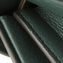 サルヴァトーレ・フェラガモ Salvatore Ferragamo ガンチーニ マーゴット グリーン レザー 2WAYバッグ ゴールド金具 緑 ハンドバッグ ショルダーバッグ