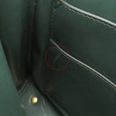 サルヴァトーレ・フェラガモ Salvatore Ferragamo ガンチーニ マーゴット グリーン レザー 2WAYバッグ ゴールド金具 緑 ハンドバッグ ショルダーバッグ