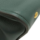 サルヴァトーレ・フェラガモ Salvatore Ferragamo ガンチーニ マーゴット グリーン レザー 2WAYバッグ ゴールド金具 緑 ハンドバッグ ショルダーバッグ