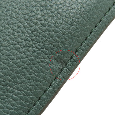 サルヴァトーレ・フェラガモ Salvatore Ferragamo ガンチーニ マーゴット グリーン レザー 2WAYバッグ ゴールド金具 緑 ハンドバッグ ショルダーバッグ