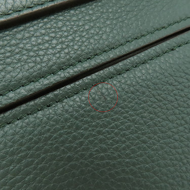 サルヴァトーレ・フェラガモ Salvatore Ferragamo ガンチーニ マーゴット グリーン レザー 2WAYバッグ ゴールド金具 緑 ハンドバッグ ショルダーバッグ