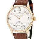 腕時計 IWC IWC ポルトギーゼ F.A.ジョーンズ IW544201 手巻き メンズ OH済 K18PG無垢 ホワイト 白 スモールセコンド 限定