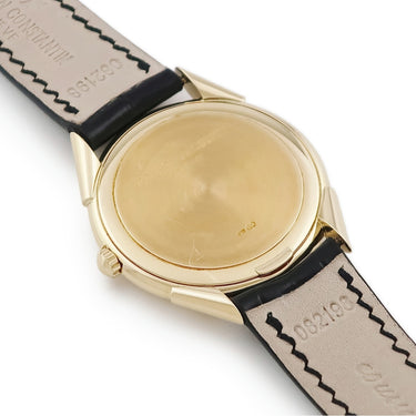 腕時計 ヴァシュロン・コンスタンタン VACHERON CONSTANTIN ヒストリカル 31045 手巻き メンズ レディース OH済 K18YG無垢 アイボリー ギョウシェ