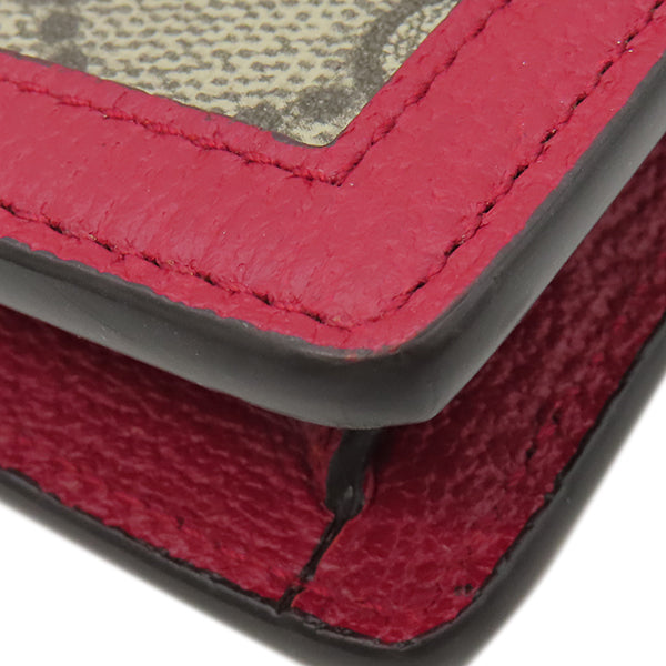 グッチ GUCCI クイーンマーガレット 476079 ベージュ×レッド GG