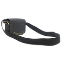 エルメス HERMES ゲタ ブラック シェブルミゾル ショルダーバッグ ゴールド金具 黒