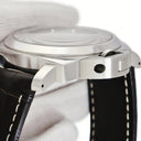 腕時計 パネライ PANERAI ルミノール マリーナ ロゴ アッチャイオ 44mm PAM01005 T番 手巻き メンズ T番 ブラック スモールセコンド