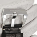 腕時計 パネライ PANERAI ルミノール マリーナ ロゴ アッチャイオ 44mm PAM01005 T番 手巻き メンズ T番 ブラック スモールセコンド