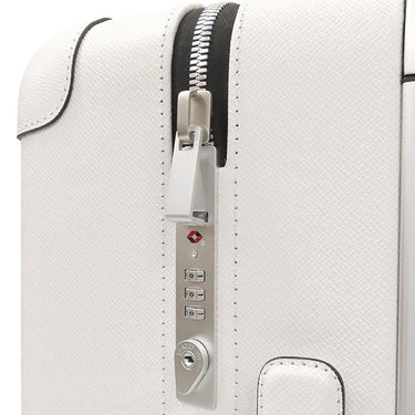 ルイヴィトン LOUIS VUITTON スーツケース ホライゾン 55 M10149 ホワイト モノグラムキャンバス タイガ キャリーバッグ シルバー金具 白 4輪 TSAロック