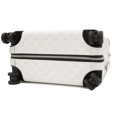 ルイヴィトン LOUIS VUITTON スーツケース ホライゾン 55 M10149 ホワイト モノグラムキャンバス タイガ キャリーバッグ シルバー金具 白 4輪 TSAロック
