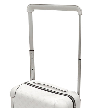 ルイヴィトン LOUIS VUITTON スーツケース ホライゾン 55 M10149 ホワイト モノグラムキャンバス タイガ キャリーバッグ シルバー金具 白 4輪 TSAロック